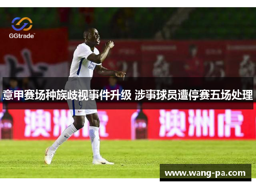意甲赛场种族歧视事件升级 涉事球员遭停赛五场处理 意甲赛场种族歧视事件升级 涉事球员遭停赛五场处理